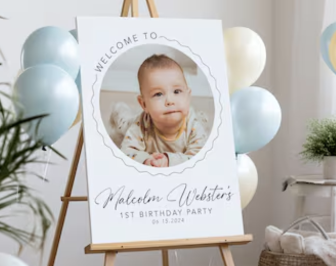 Signs for Infant Parties