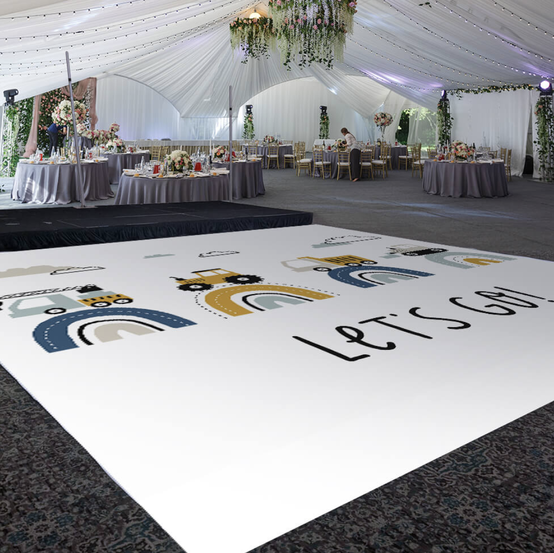 Event Floor Wrap Example 3