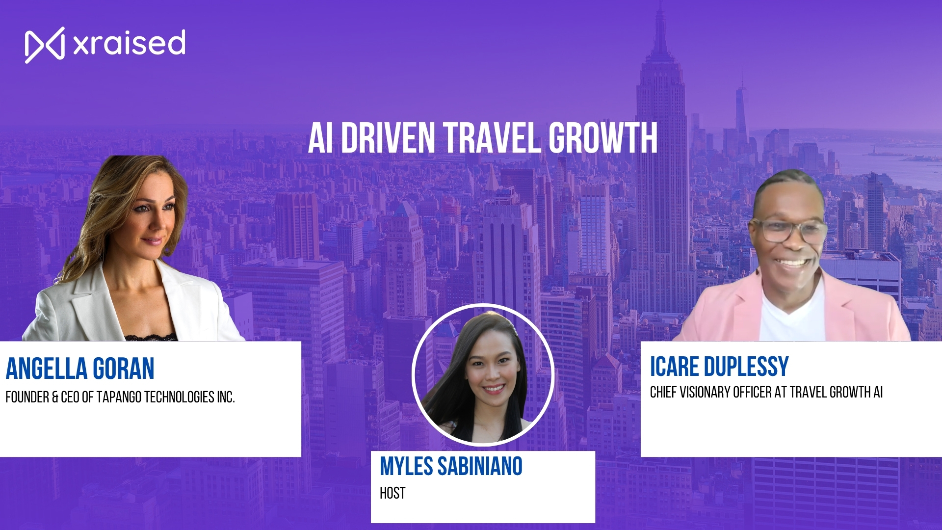 XRaised Interview - AI Driven Travel Growth with Icare Duplessy