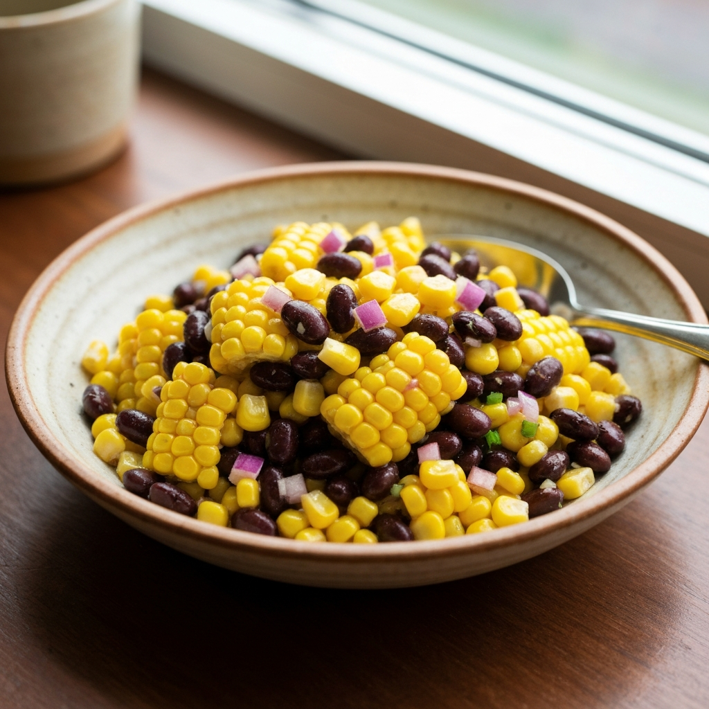 Midwest Sweet Corn & Black Bean Salad
