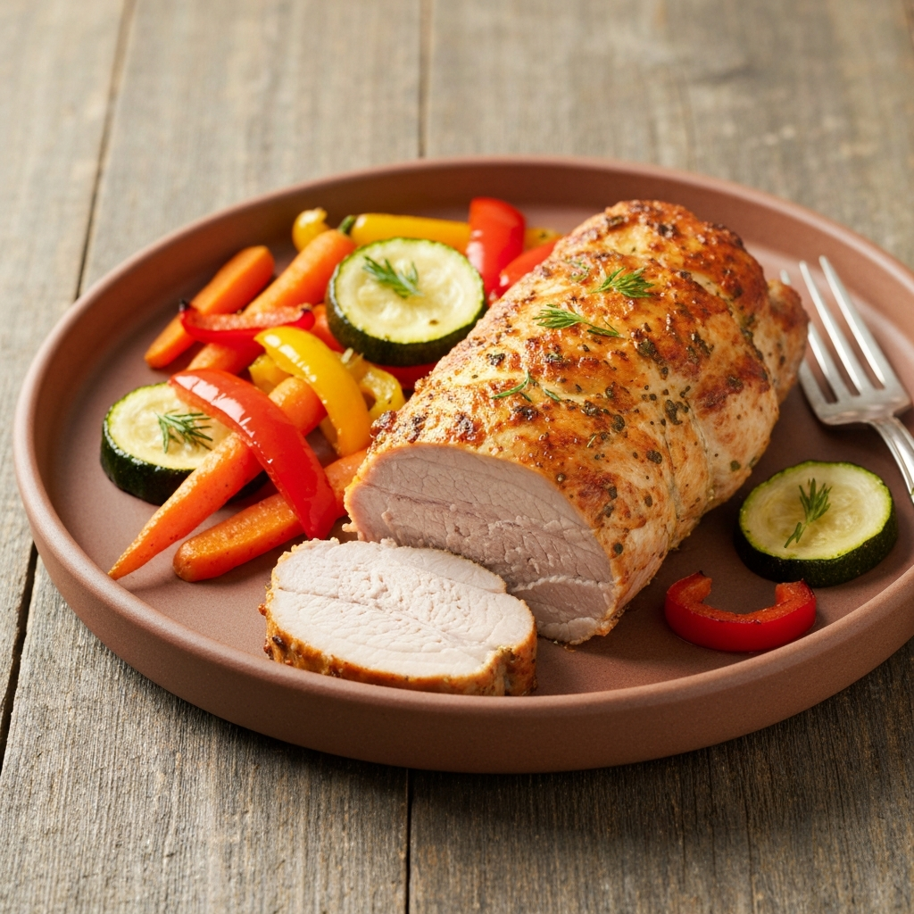 Healthy Baked Iowa Pork Tenderloin