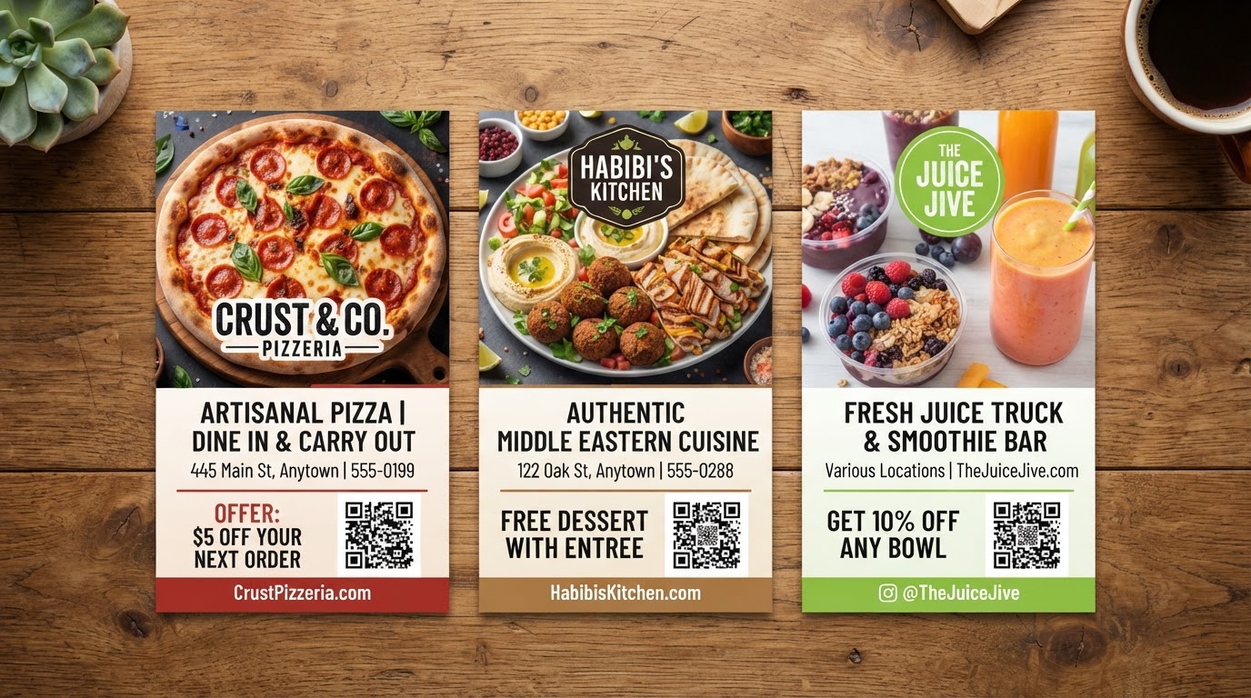 How Omaha Restaurants Leverage QR Codes on Direct Mail for More Online Orders