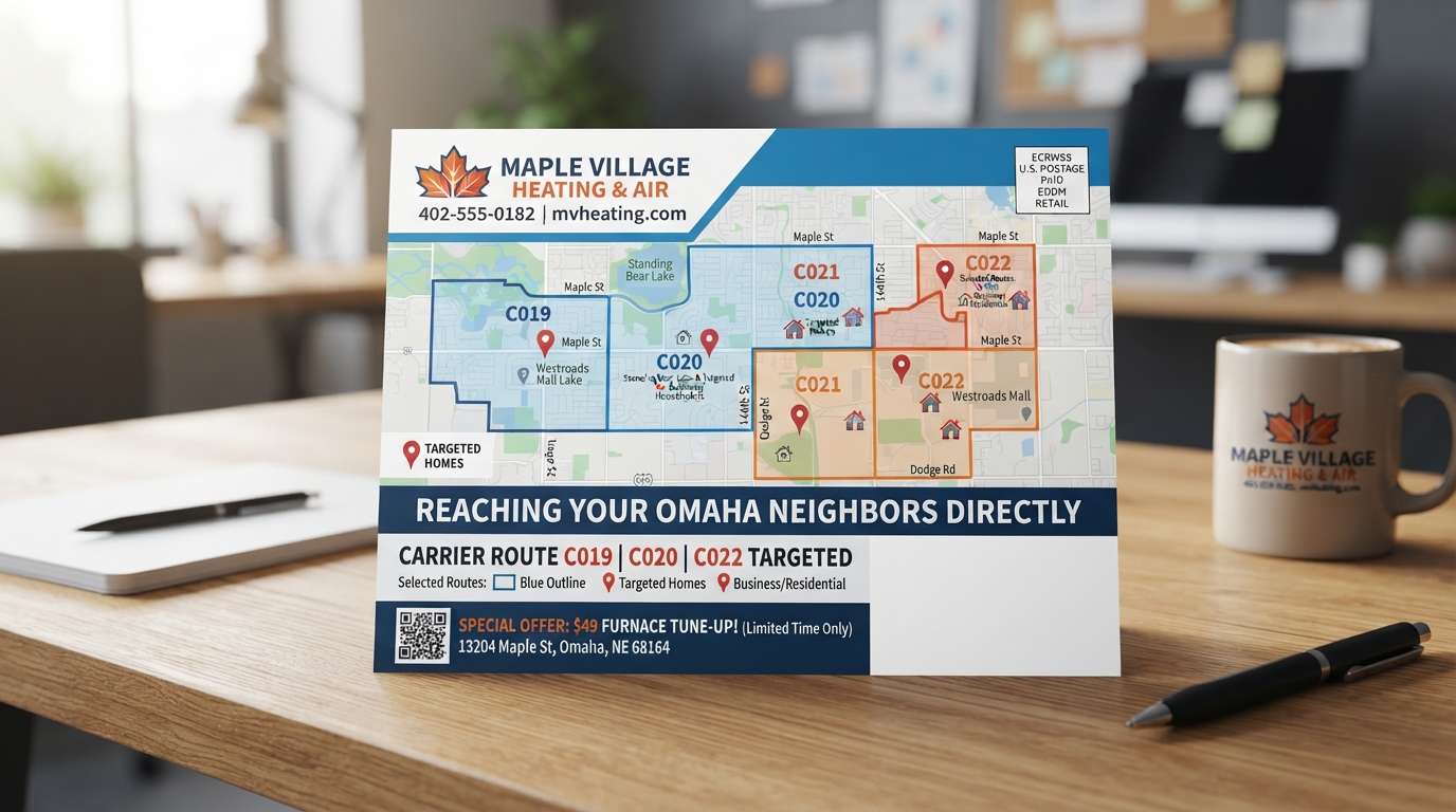 Hyperlocal 2026 Targeting: Reaching the Right Omaha Customers With Postcards