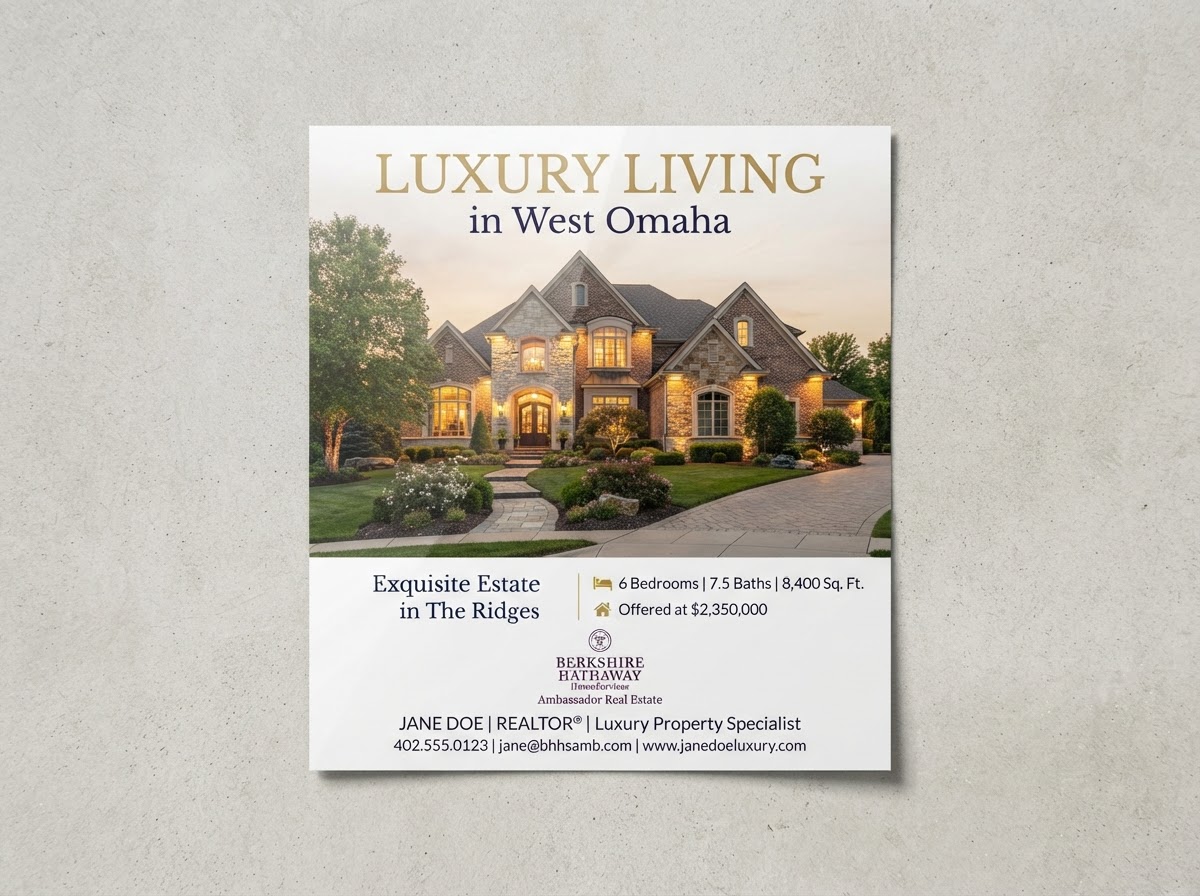 Marketing Luxury Properties With High-End Postcard Designs