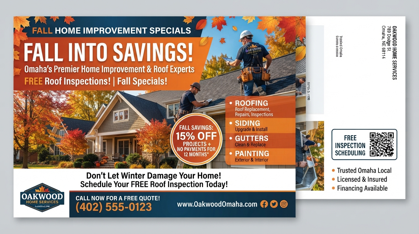 Fall Home Improvement Projects Are Won Now: Here's Why Omaha Contractors Must Act