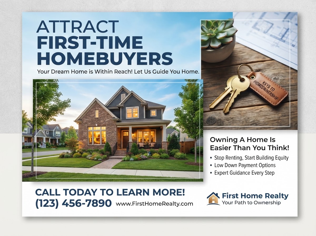 Postcard Strategies to Attract First-Time Homebuyers in Omaha