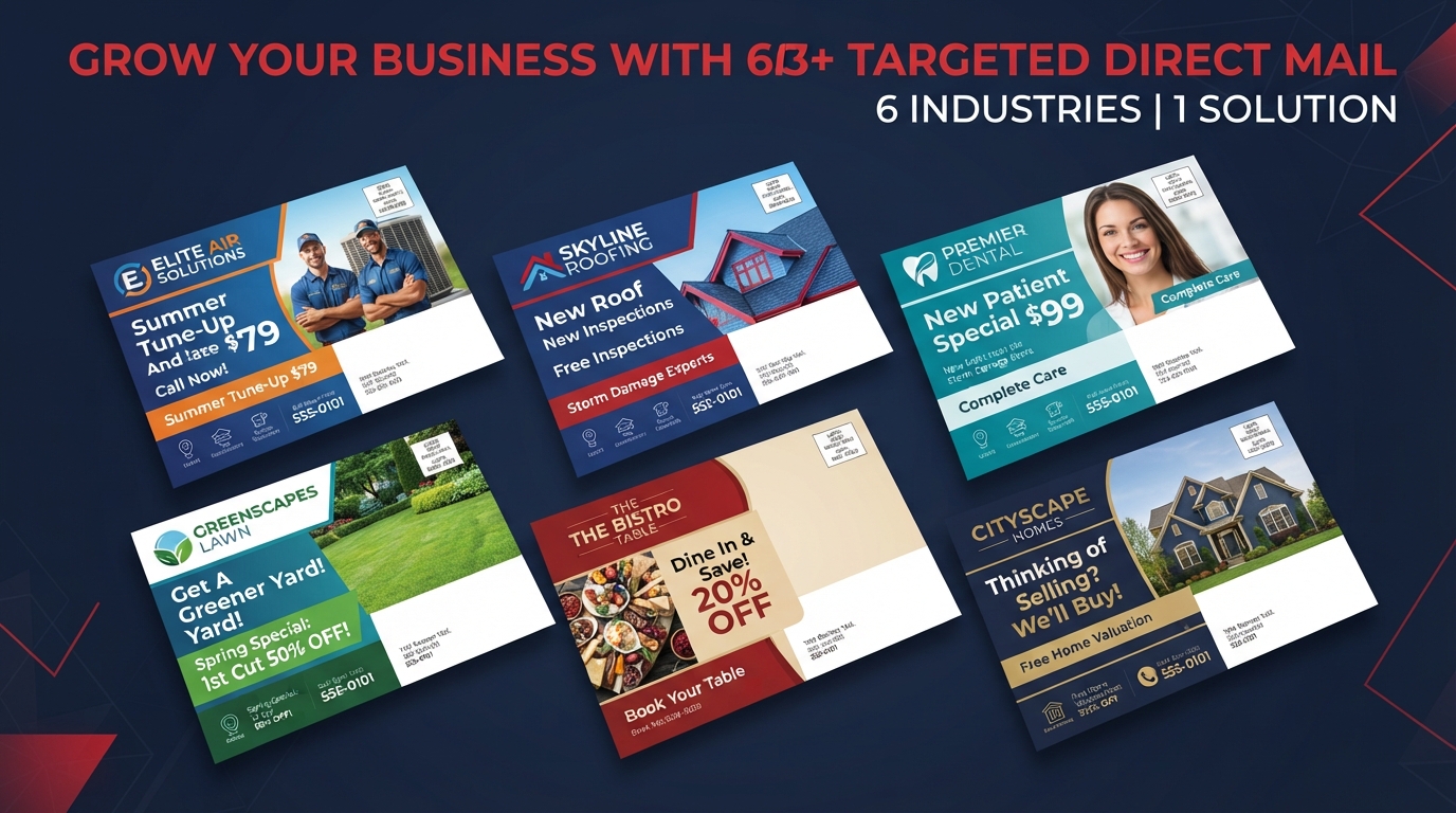 The Best Industries for EDDM Postcard Campaigns in Omaha (2026)