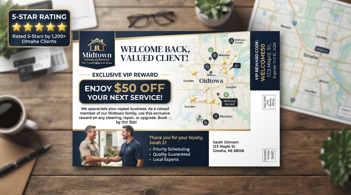 How to Turn Postcard Recipients Into Repeat Customers in Omaha