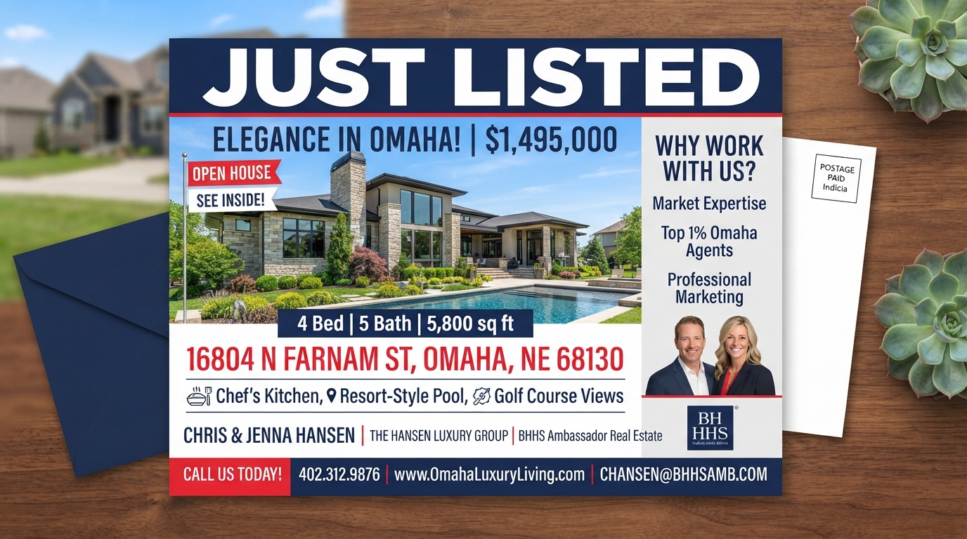 Using Bold Colors and Fonts to Drive More Postcard Responses in Omaha
