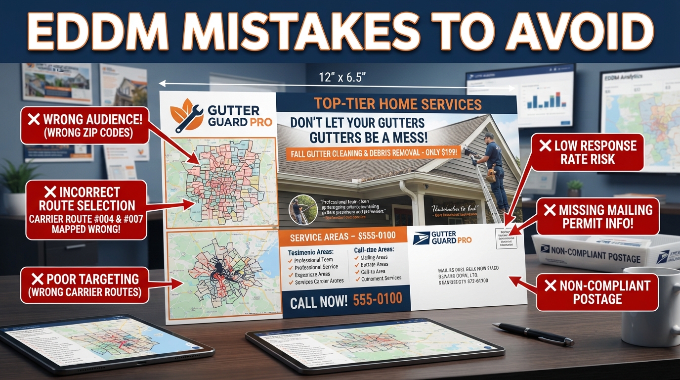 5 Critical EDDM Mistakes Omaha Businesses Must Avoid in 2026