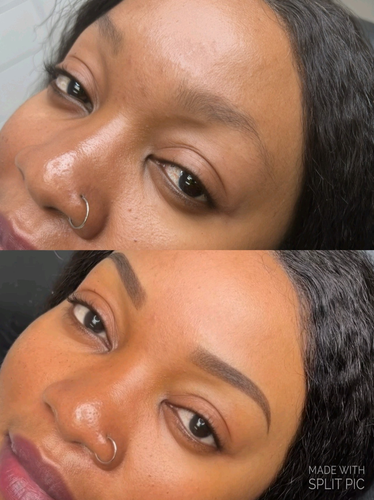 Ombré / Powder Brows Before and After