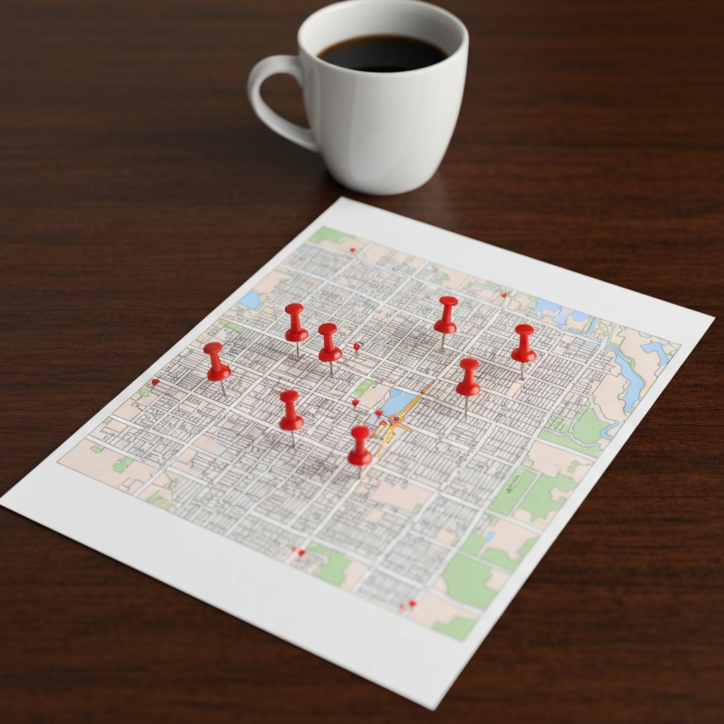 Local market map