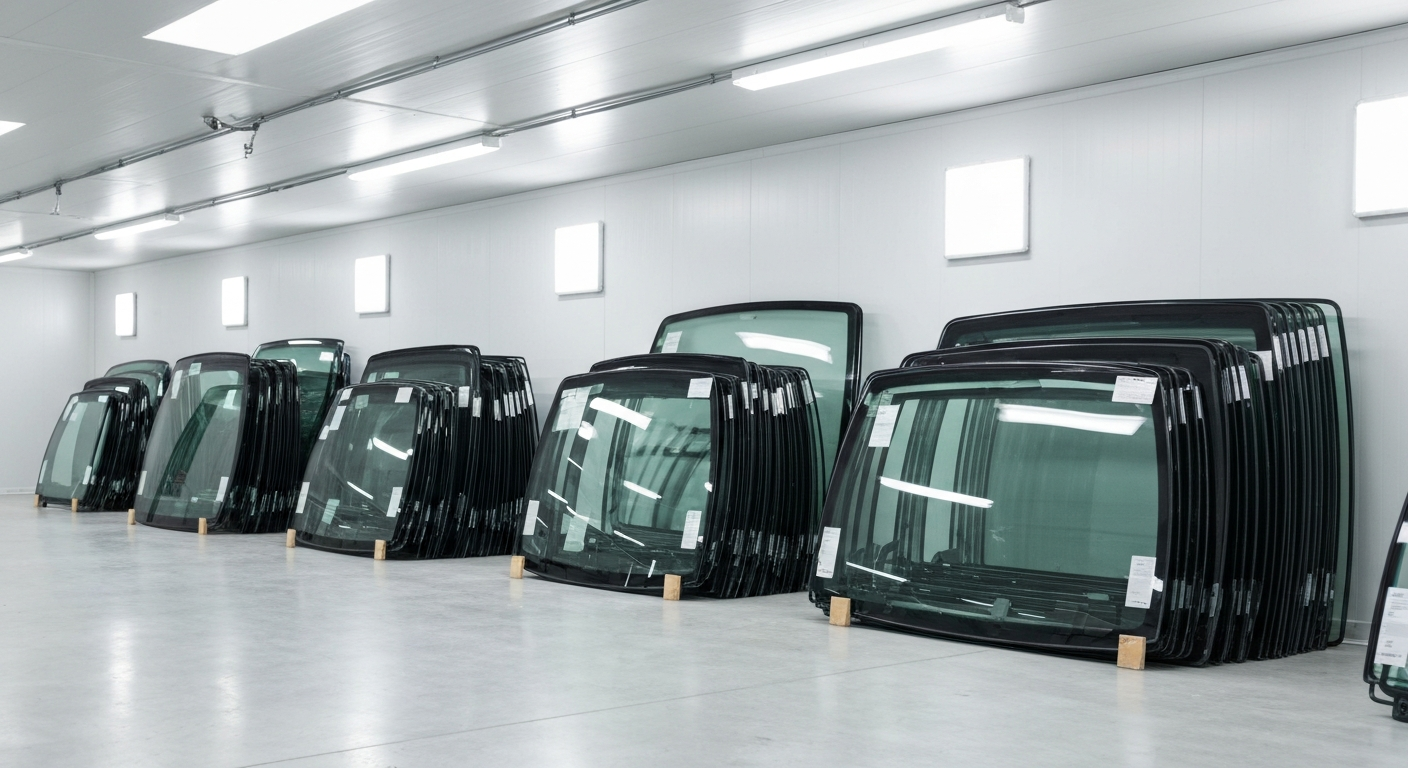 Premium inventory of OEM-quality auto glass and windshields