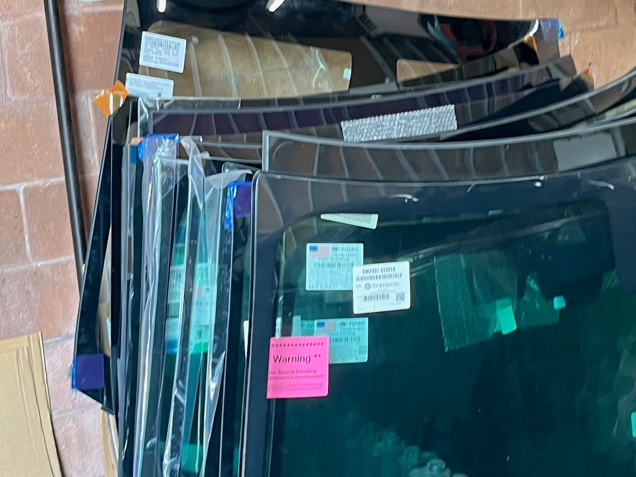 Luxury car glass