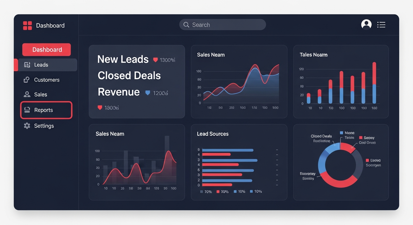 ProTimeCRM Dashboard