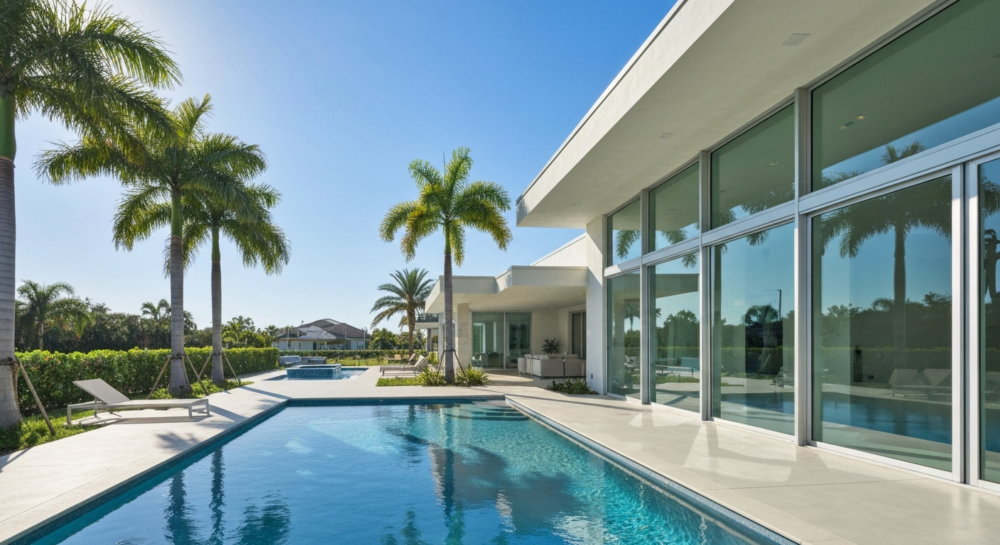 Beautiful luxury home representing homeownership