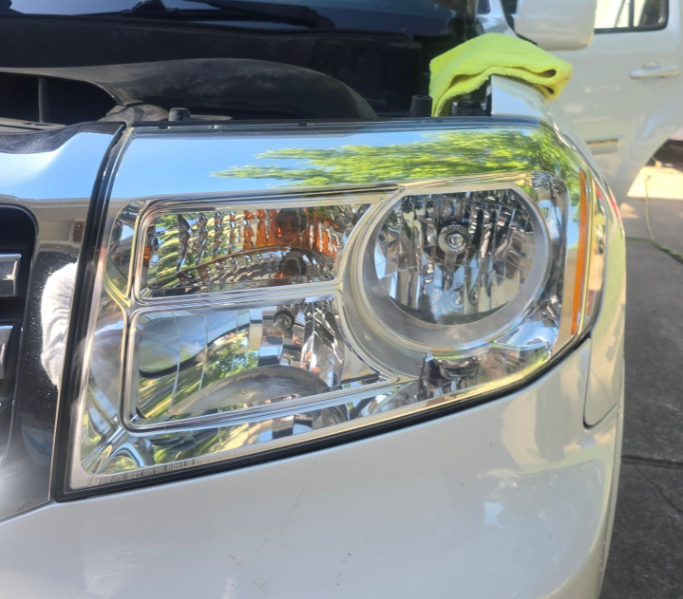 After Headlight Restoration