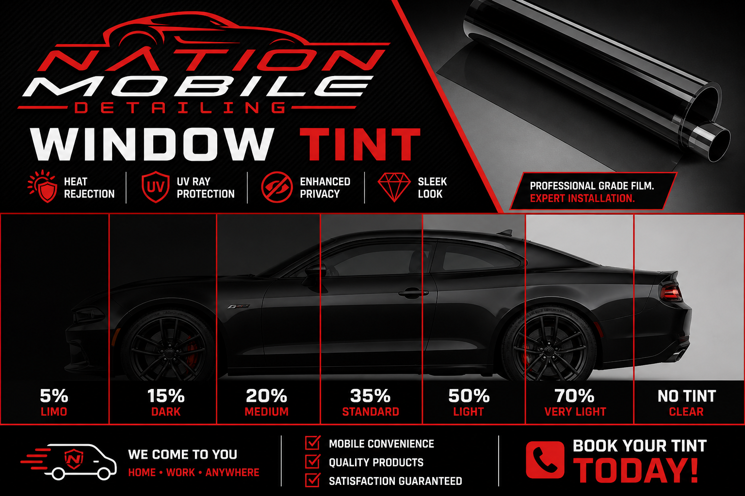 Window Tinting Options and Benefits