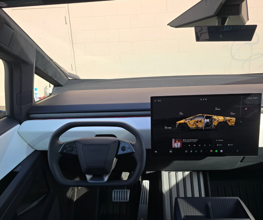 Cybertruck Interior Detailing Tulsa
