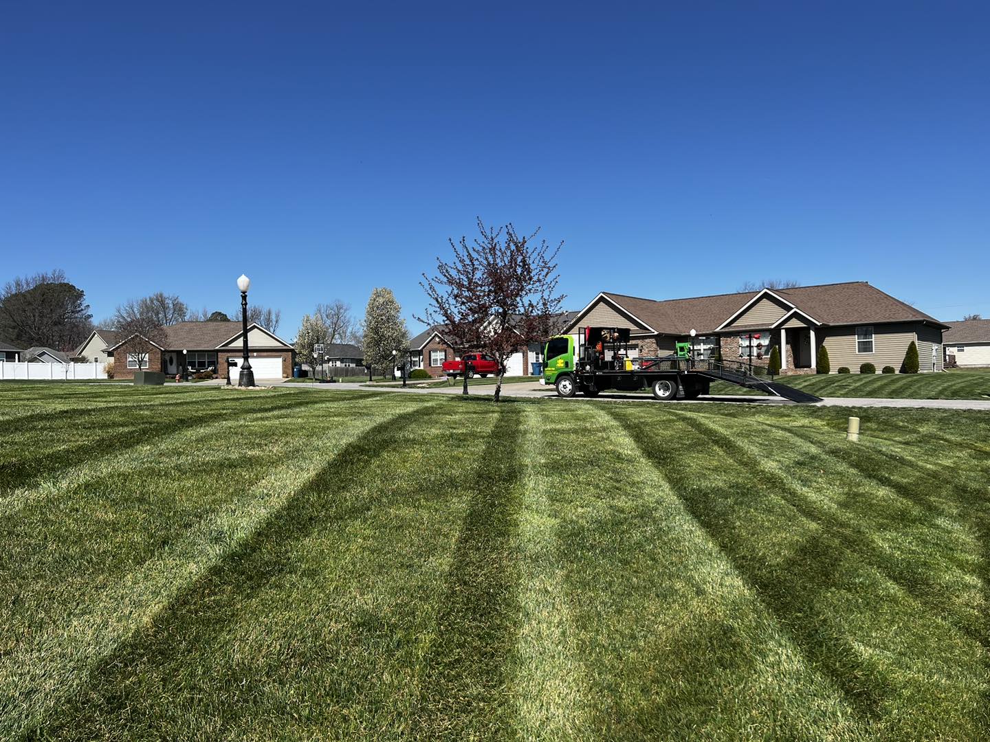 Lawn mowing service
