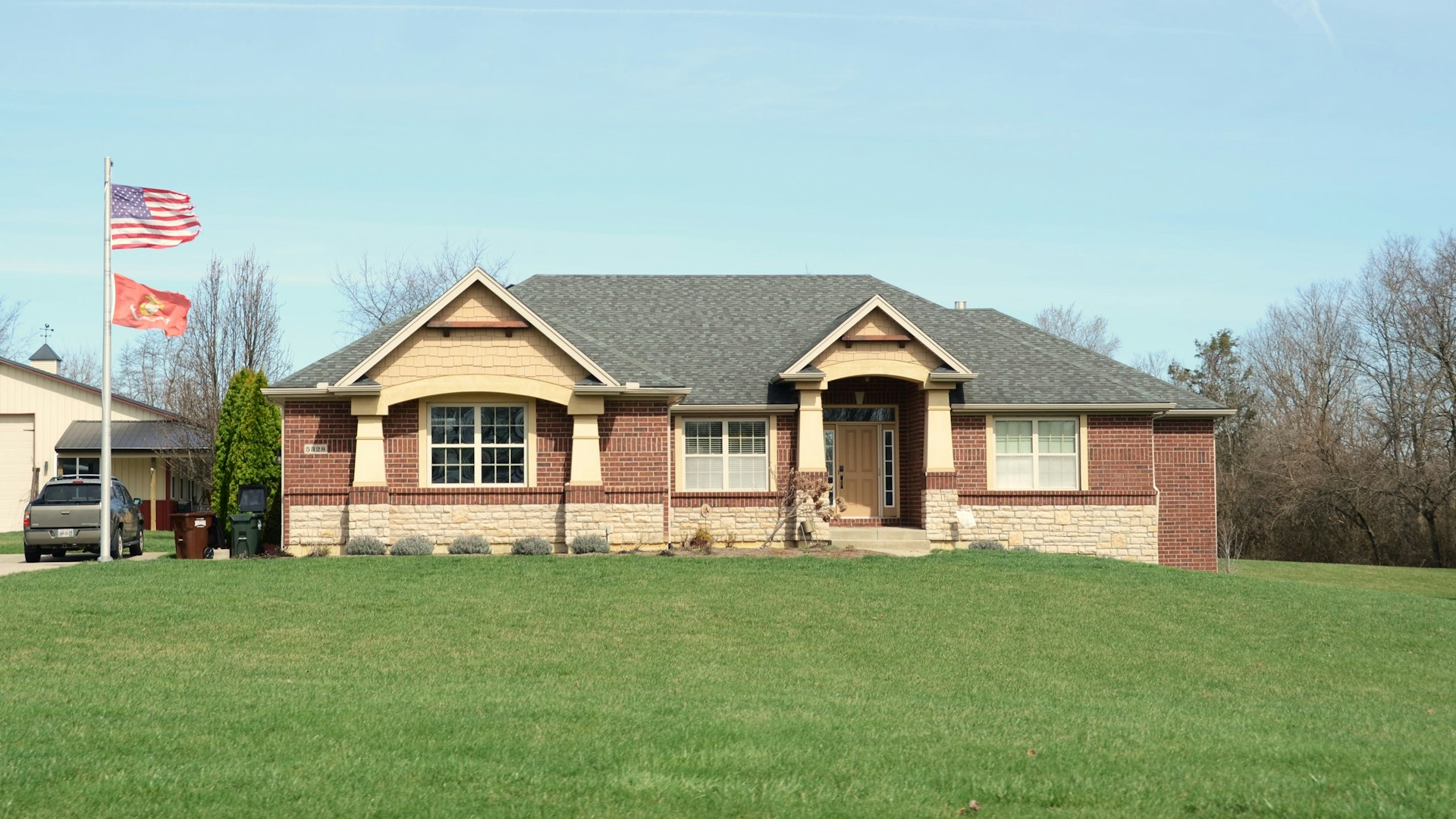 Modern suburban home