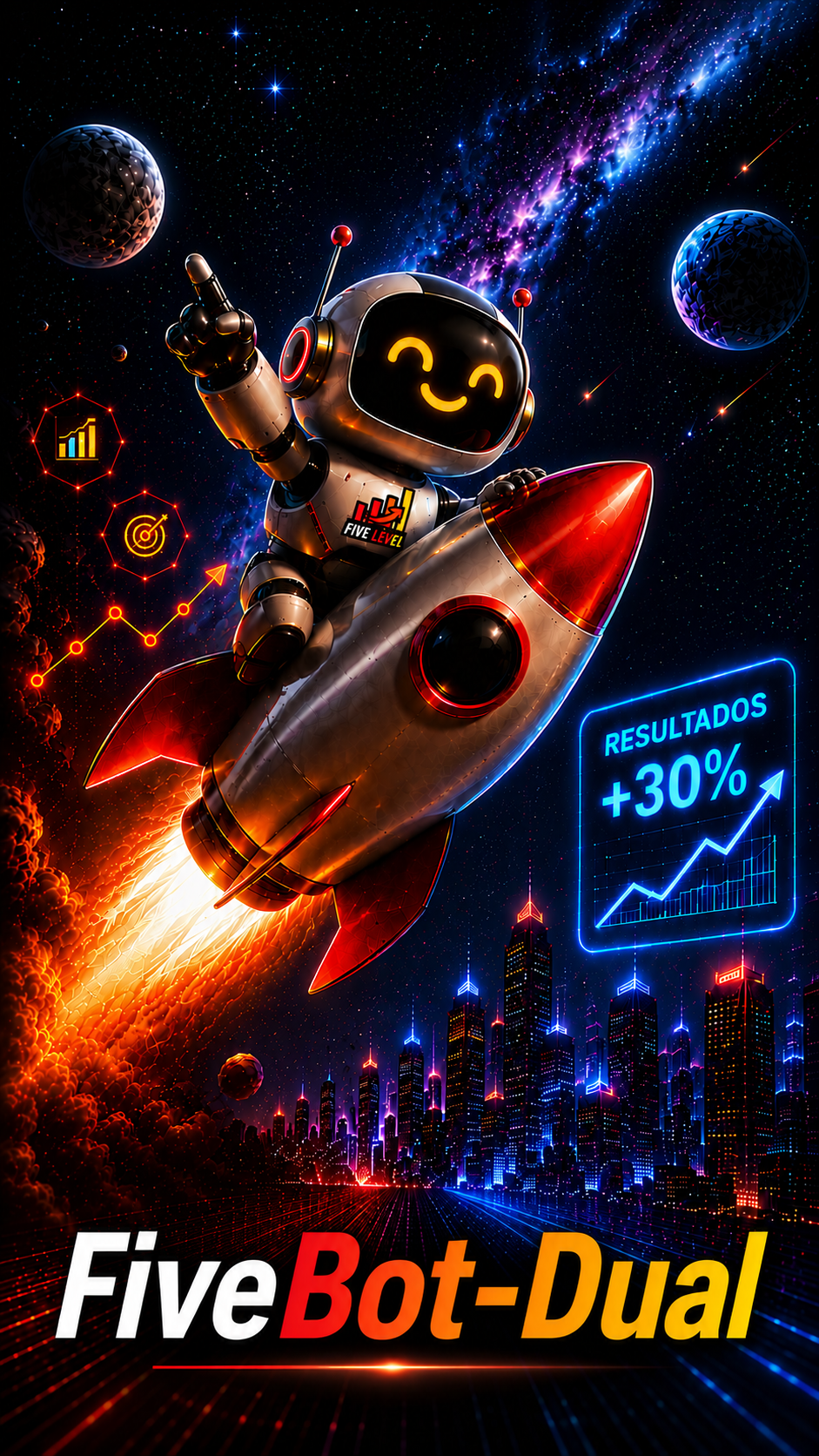 FiveBot-Dual Rocket Bot