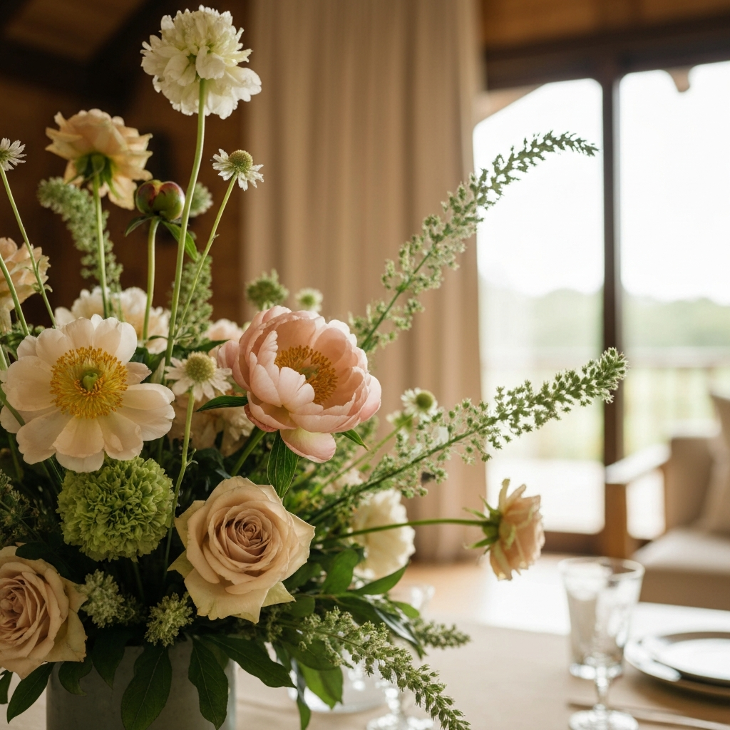 Detalhes e flores