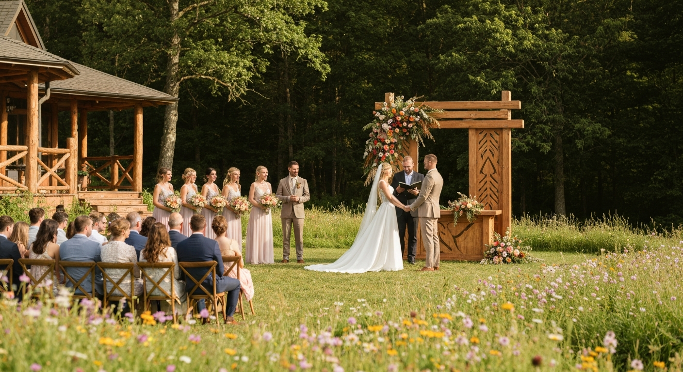 Como escolher o lugar ideal para seu casamento no campo