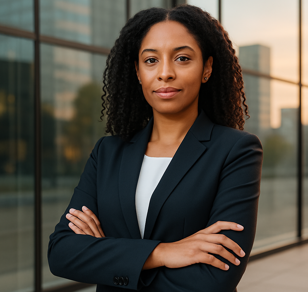 Business professional demonstrating uncompromising integrity and accountability