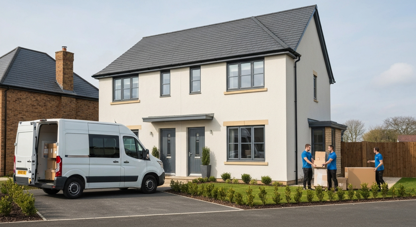 Cost of Moving a 3-Bedroom House: The Most Common UK Move Profile