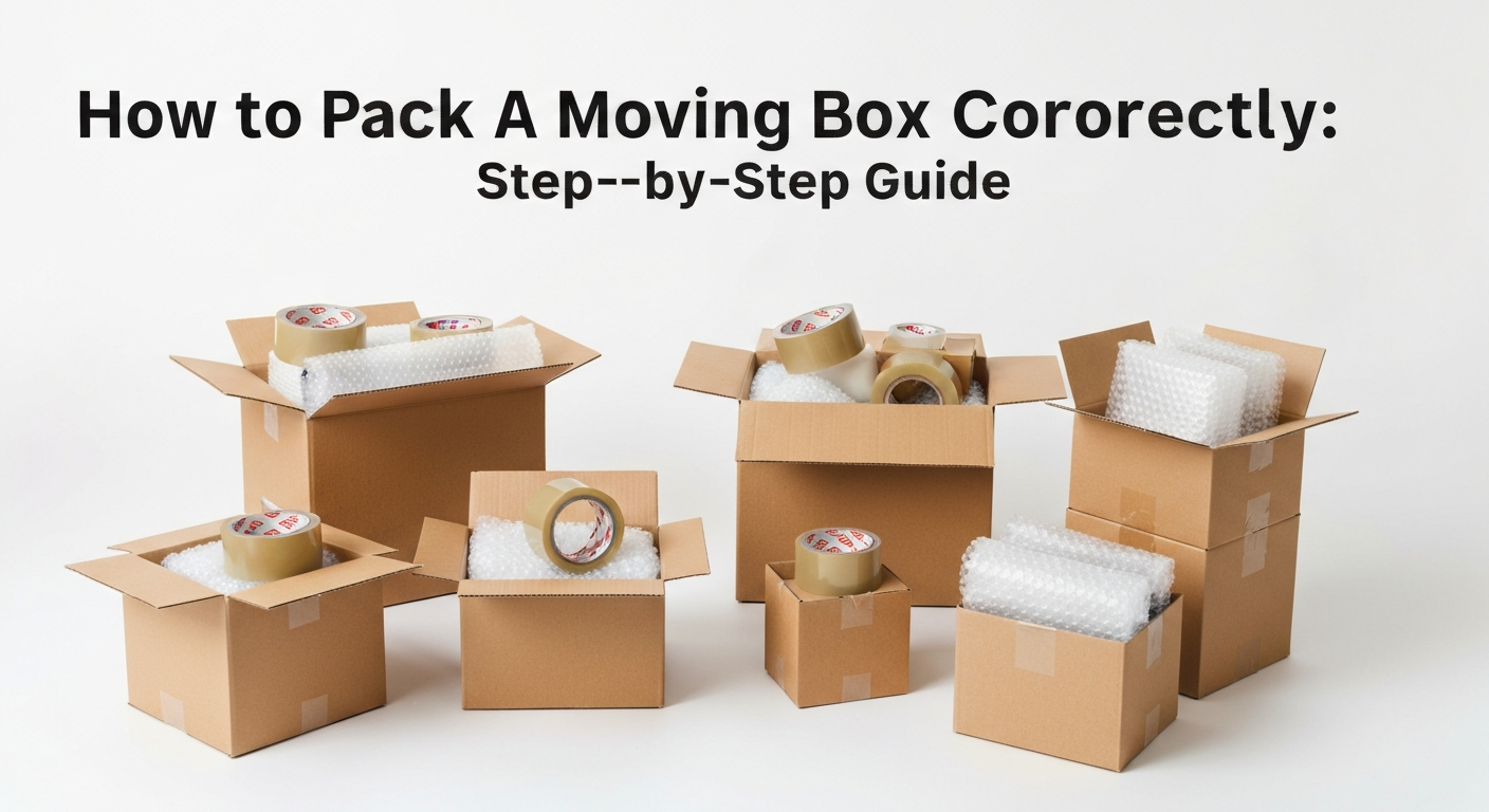 How to Pack a Moving Box Correctly: Step-by-Step Guide