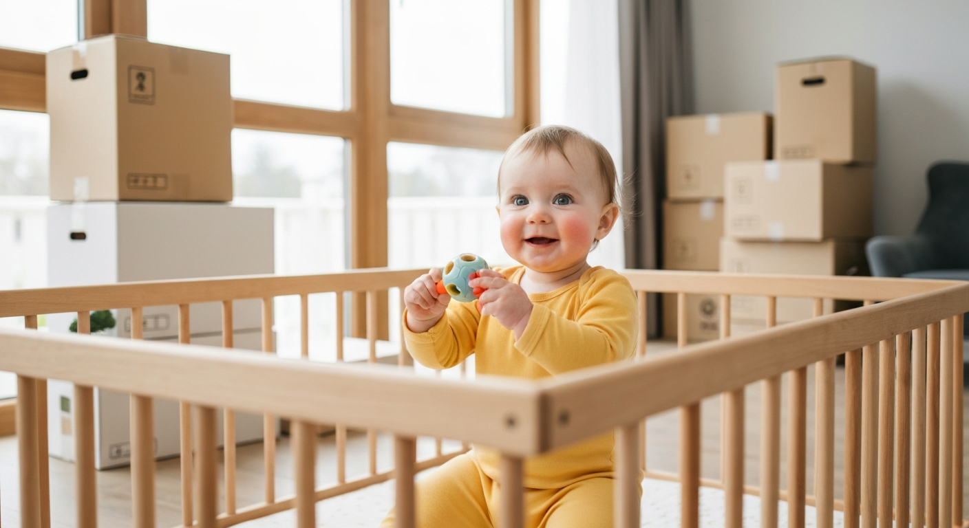 Moving House with a Baby: Health, Safety & Routine Tips