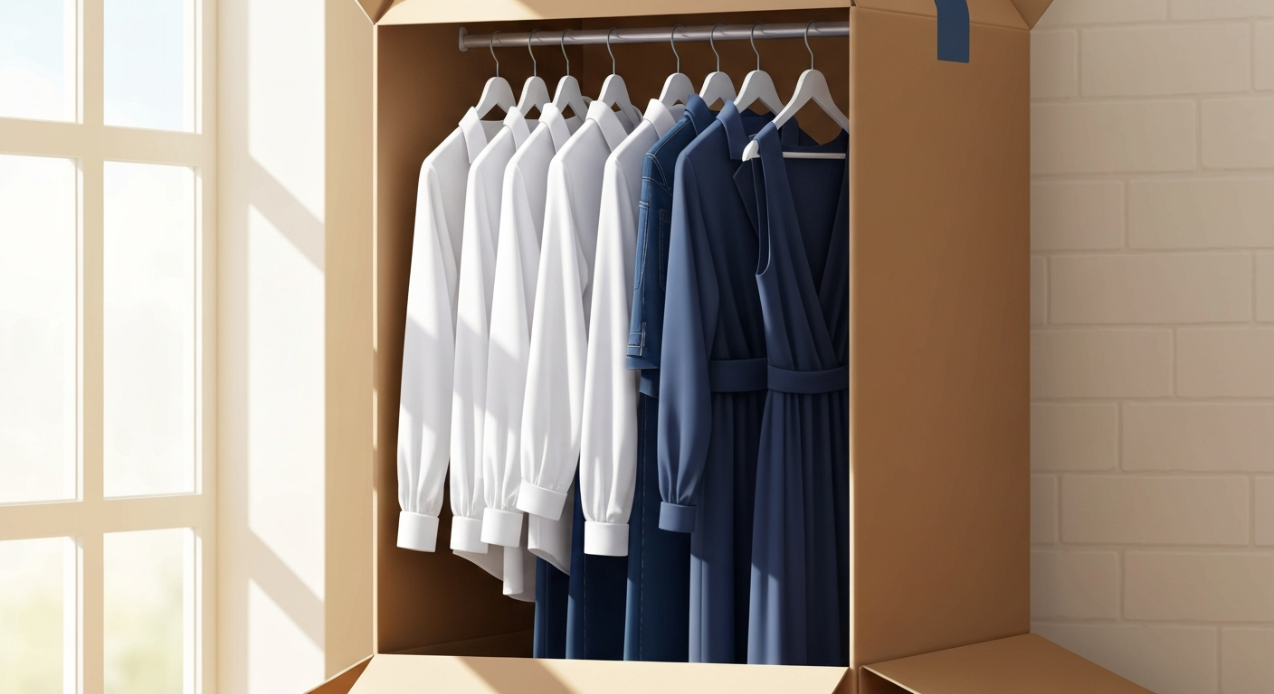 How to Pack Clothes for Moving: Wardrobe Boxes, Vacuum Bags, and Hacks