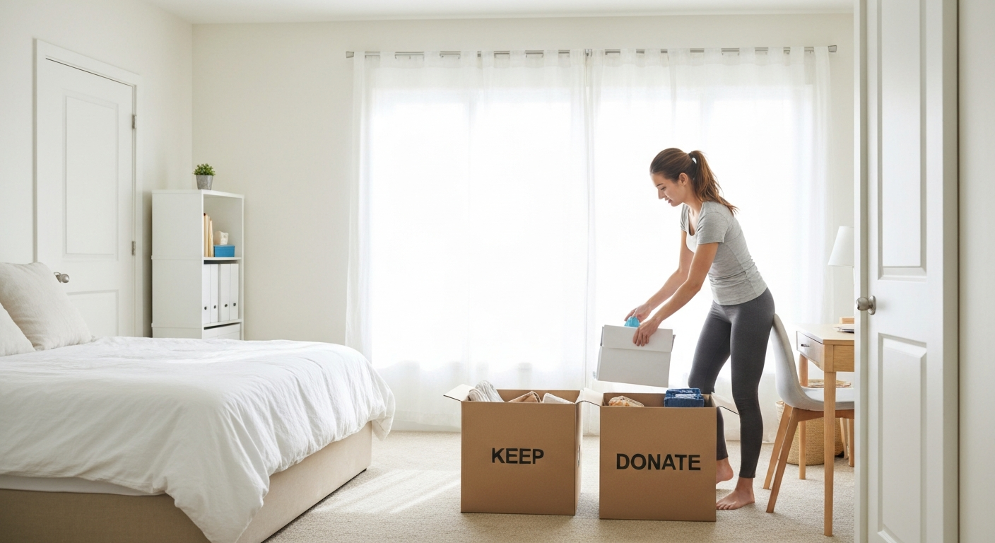 How to Declutter Before Moving House: A Room-by-Room Guide