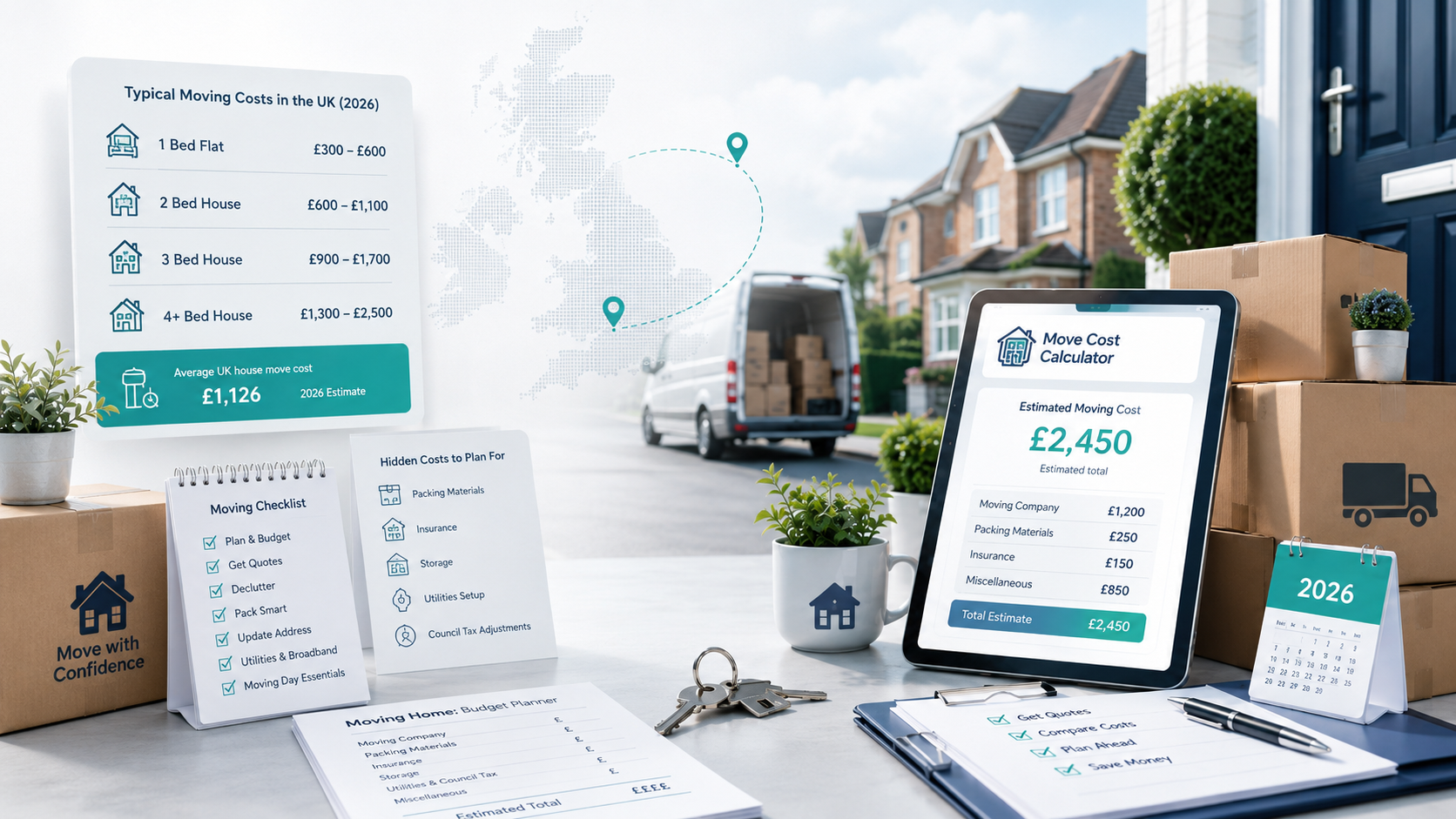 How Much Does It Cost to Move House in the UK? (2026 Guide)