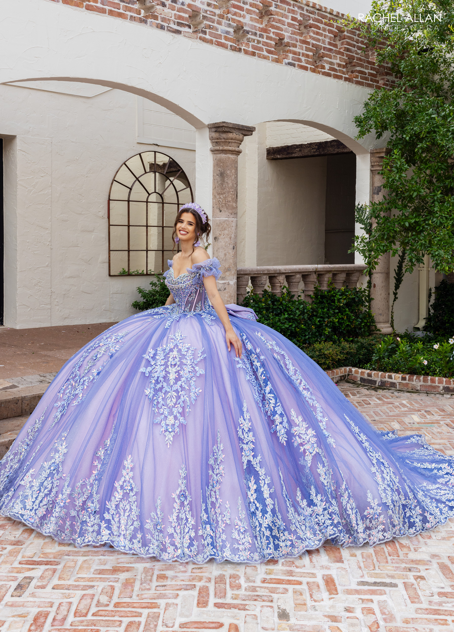 La Reina Lilac Quinceañera Dress