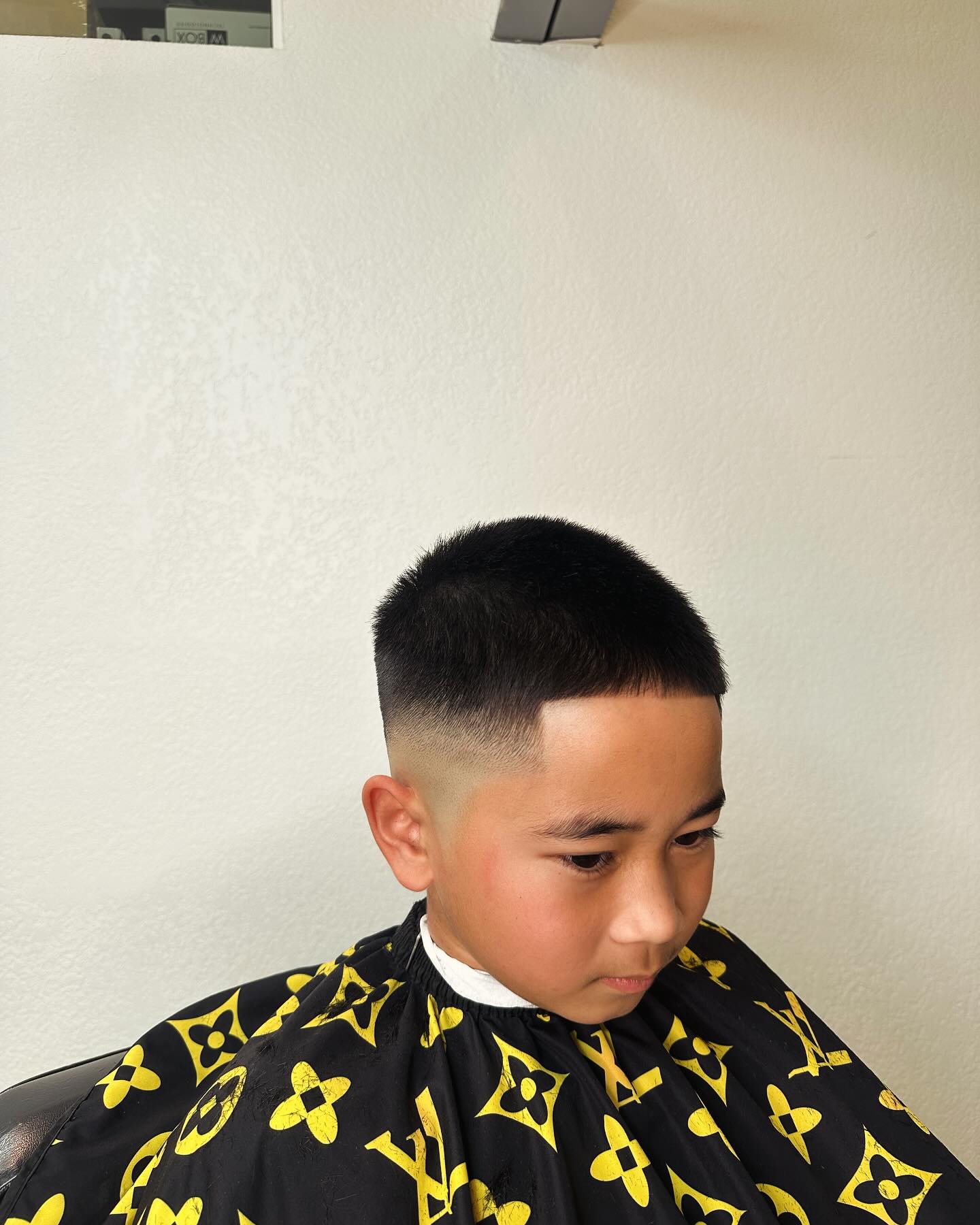 Professional kids haircut at Surgeon Cuts Barbershop in Prescott and Flagstaff, AZ