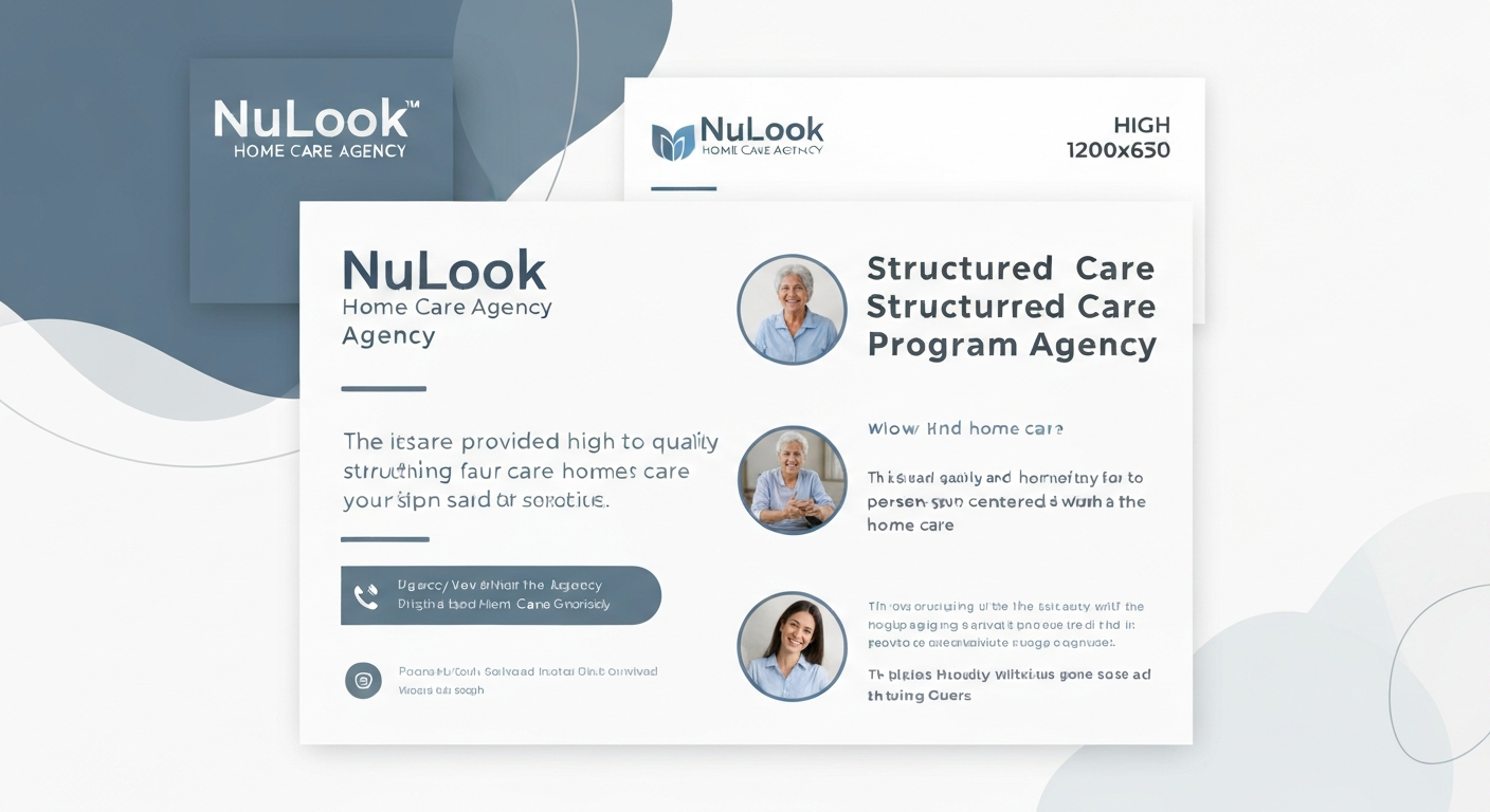 NuLook Home Care Agency - Structured Care Programs
