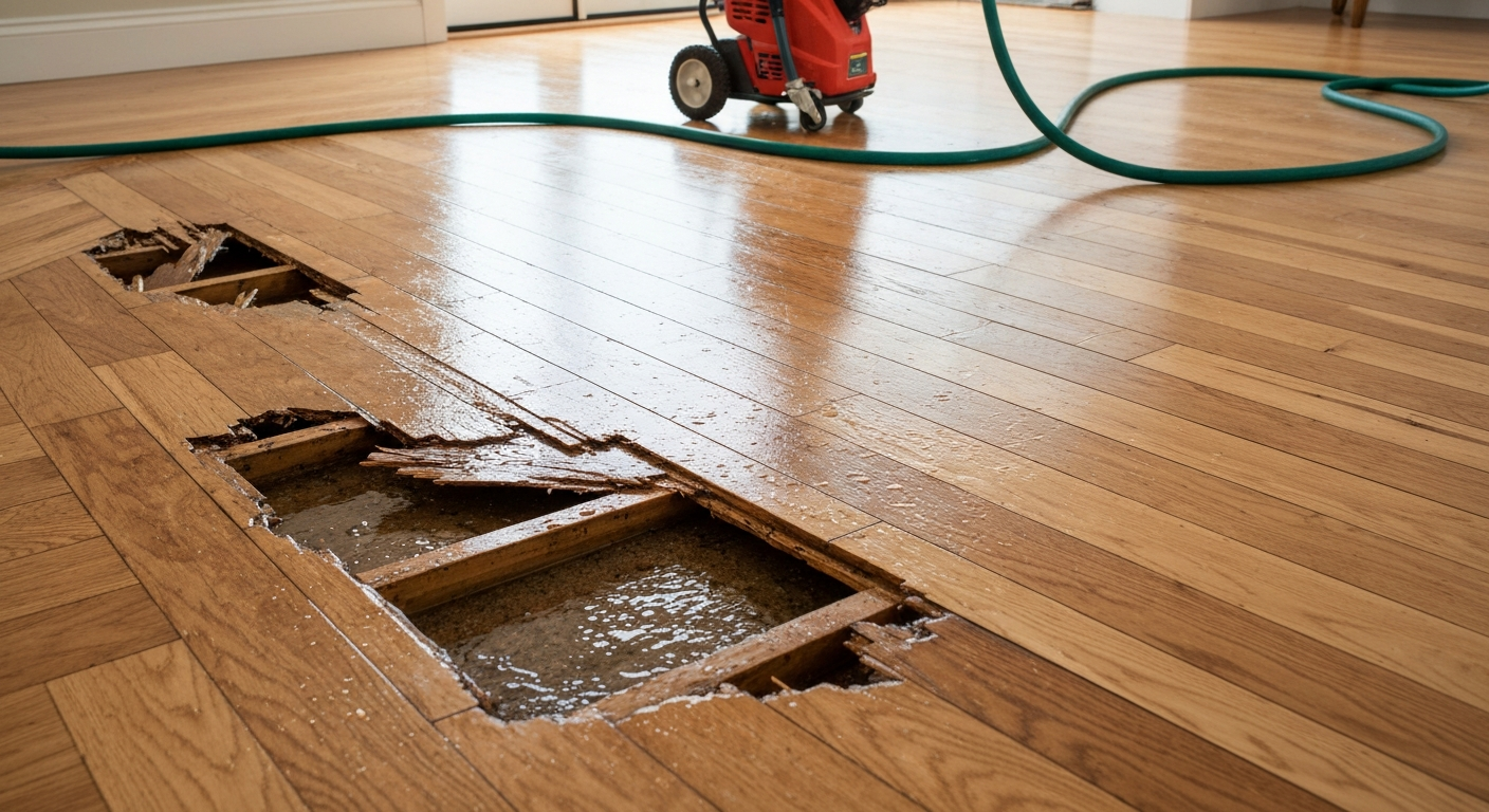 Saving Hardwood Floors After Water Damage