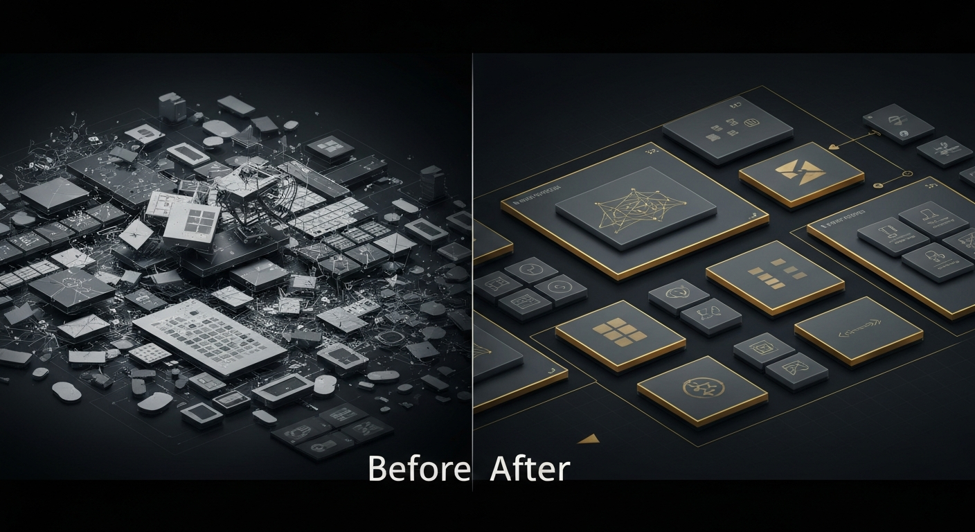 Before and After System Cleanup