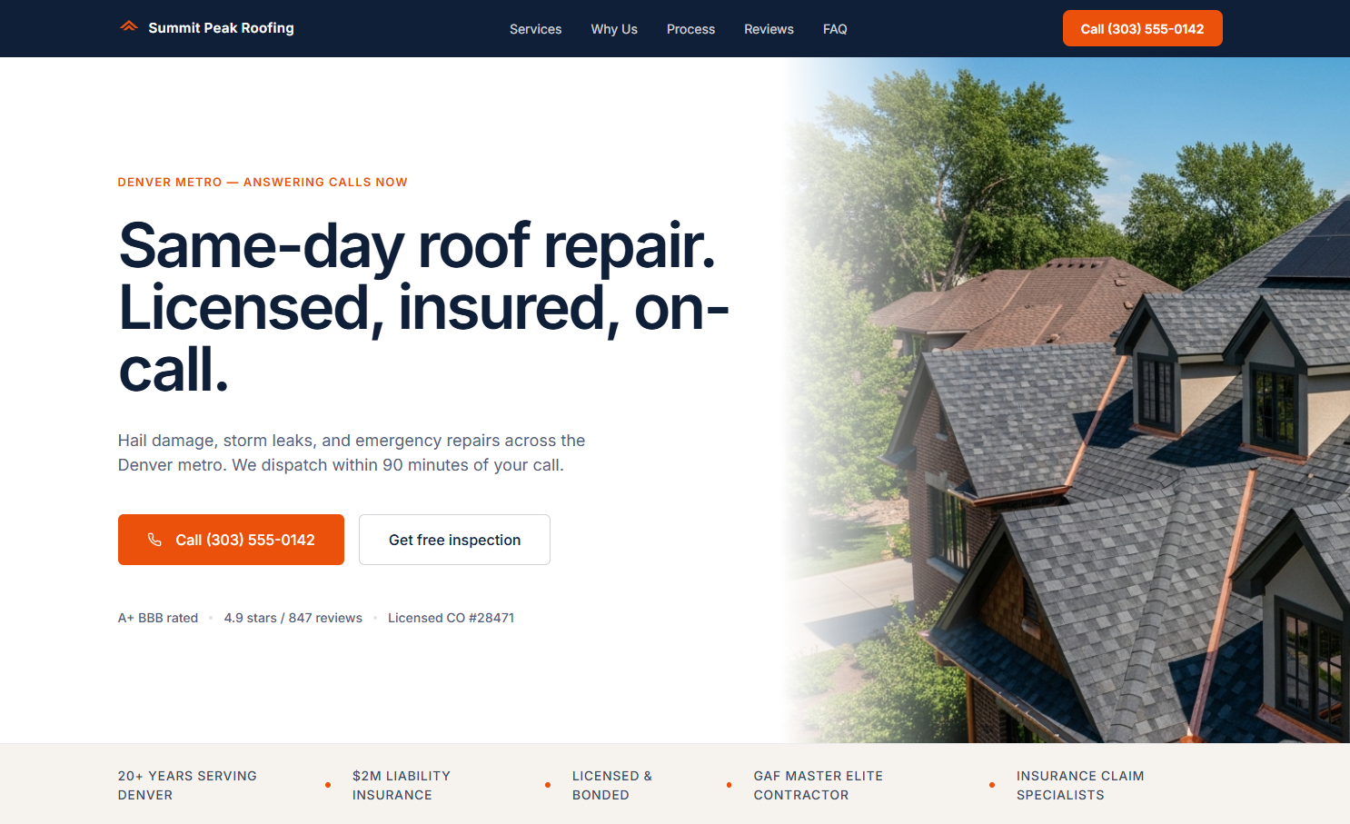 Construction Website Preview