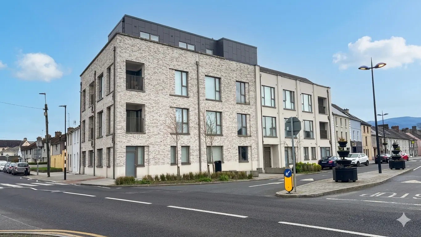Modern Tech Apartment Block