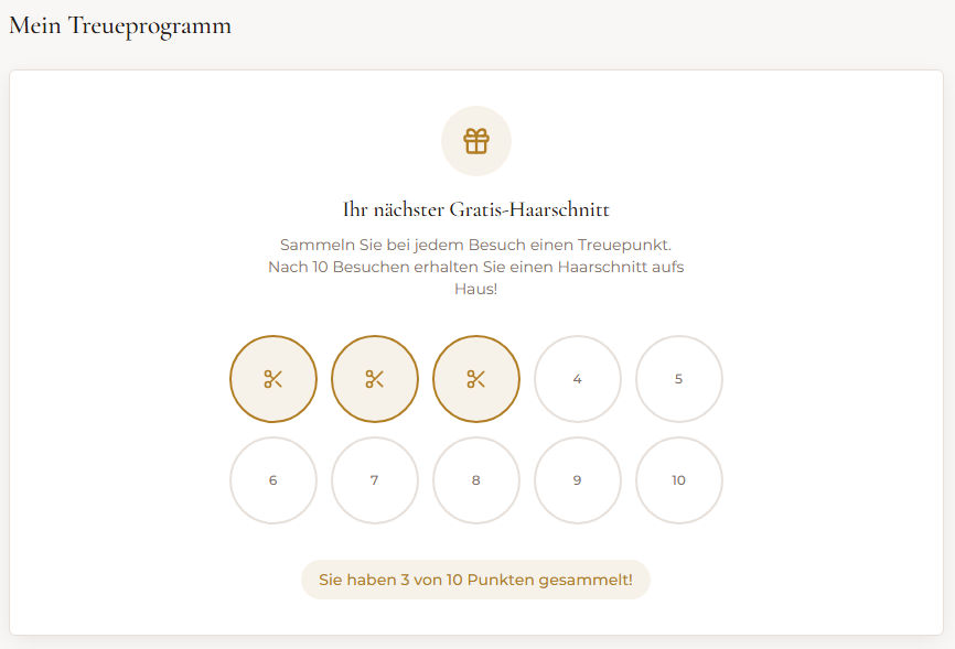 Digitales Treueprogramm