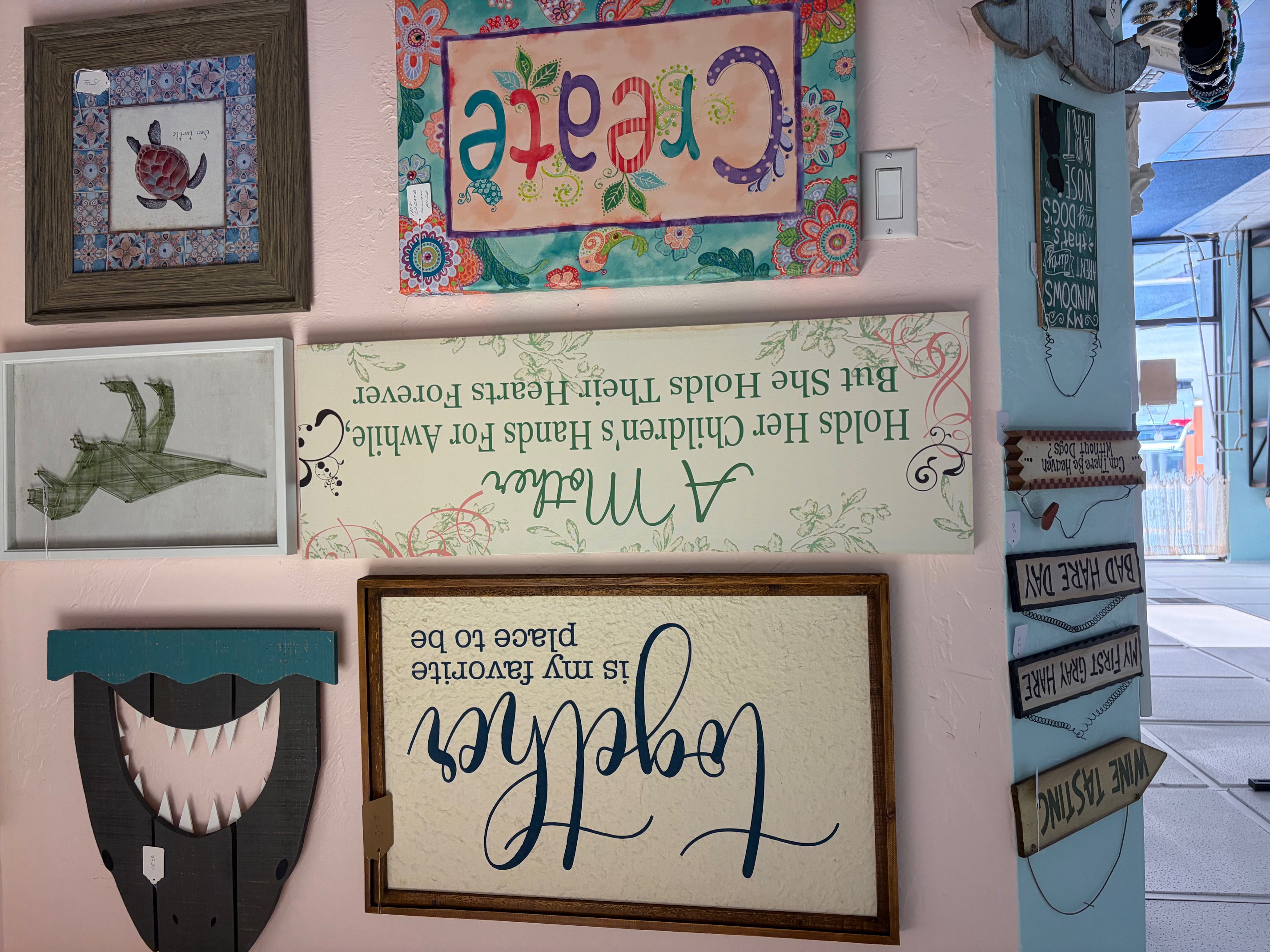 Curated gifts and home decor at The Artful Cottage