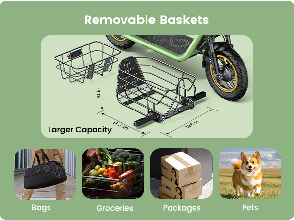 Removable Storage Baskets