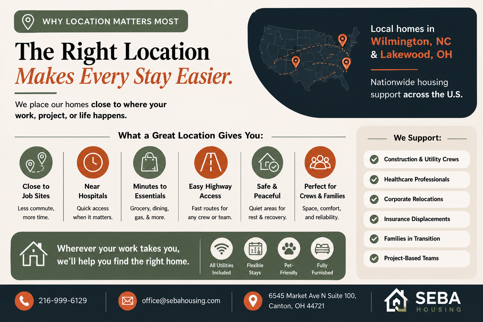 The Right Location Makes Every Stay Easier