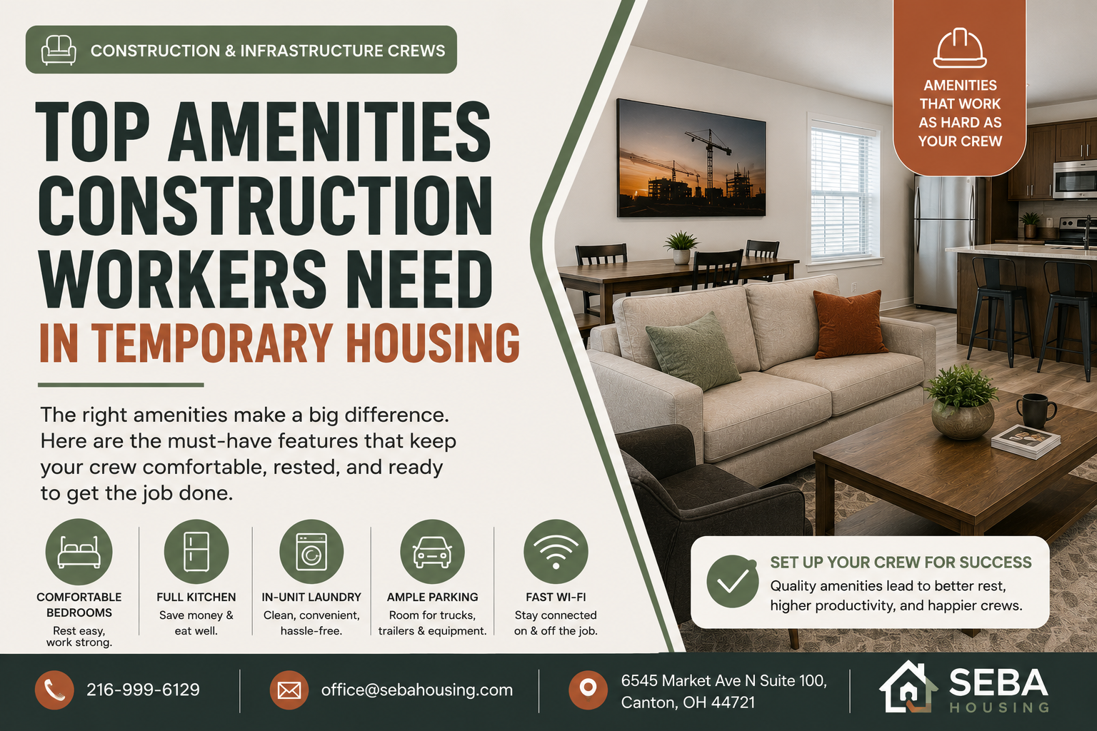 Top Amenities Construction Workers Need
