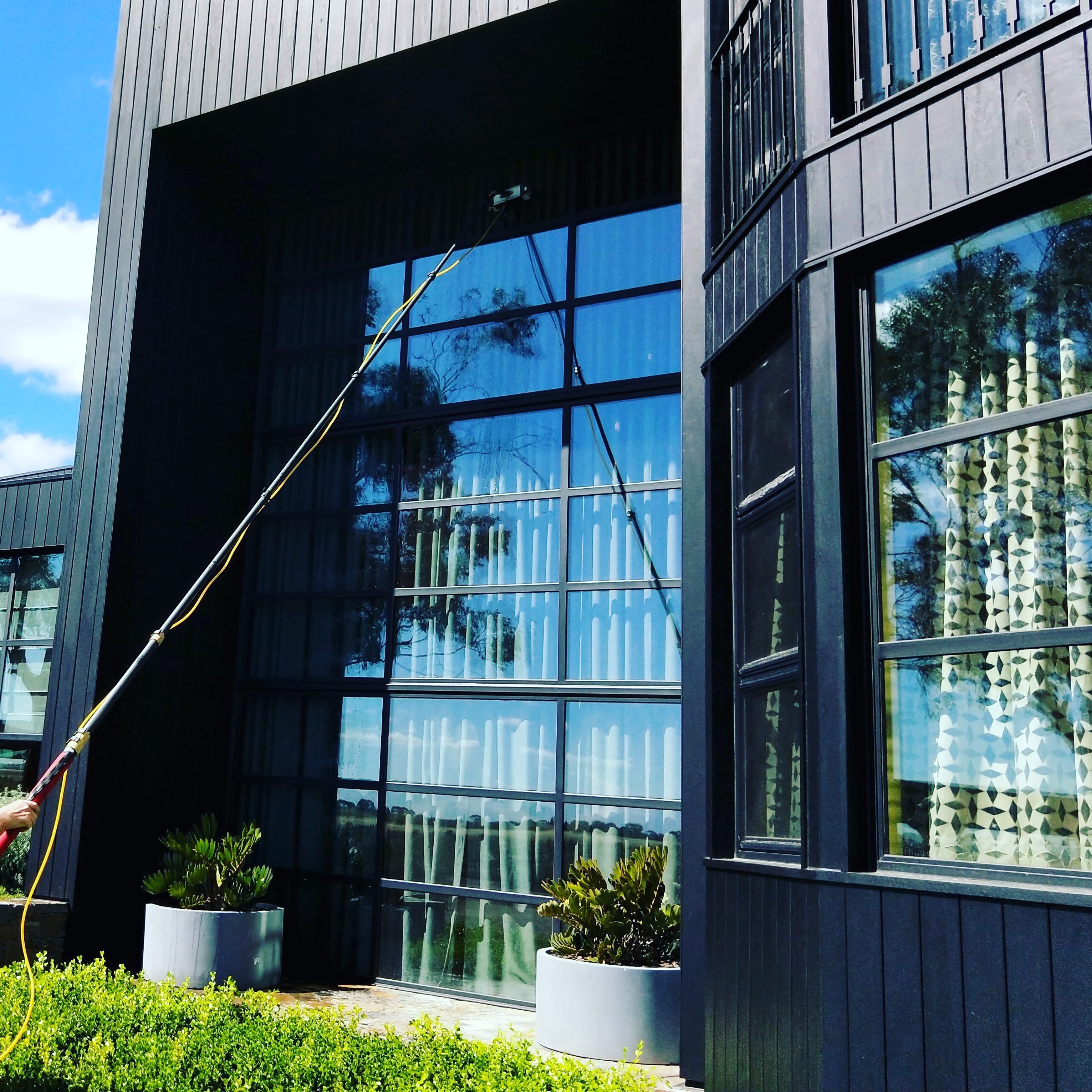 Window cleaning background