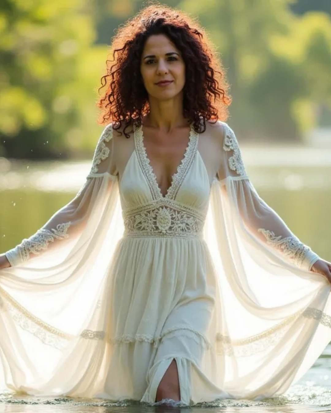 Actualize Your Vision - White Dress
