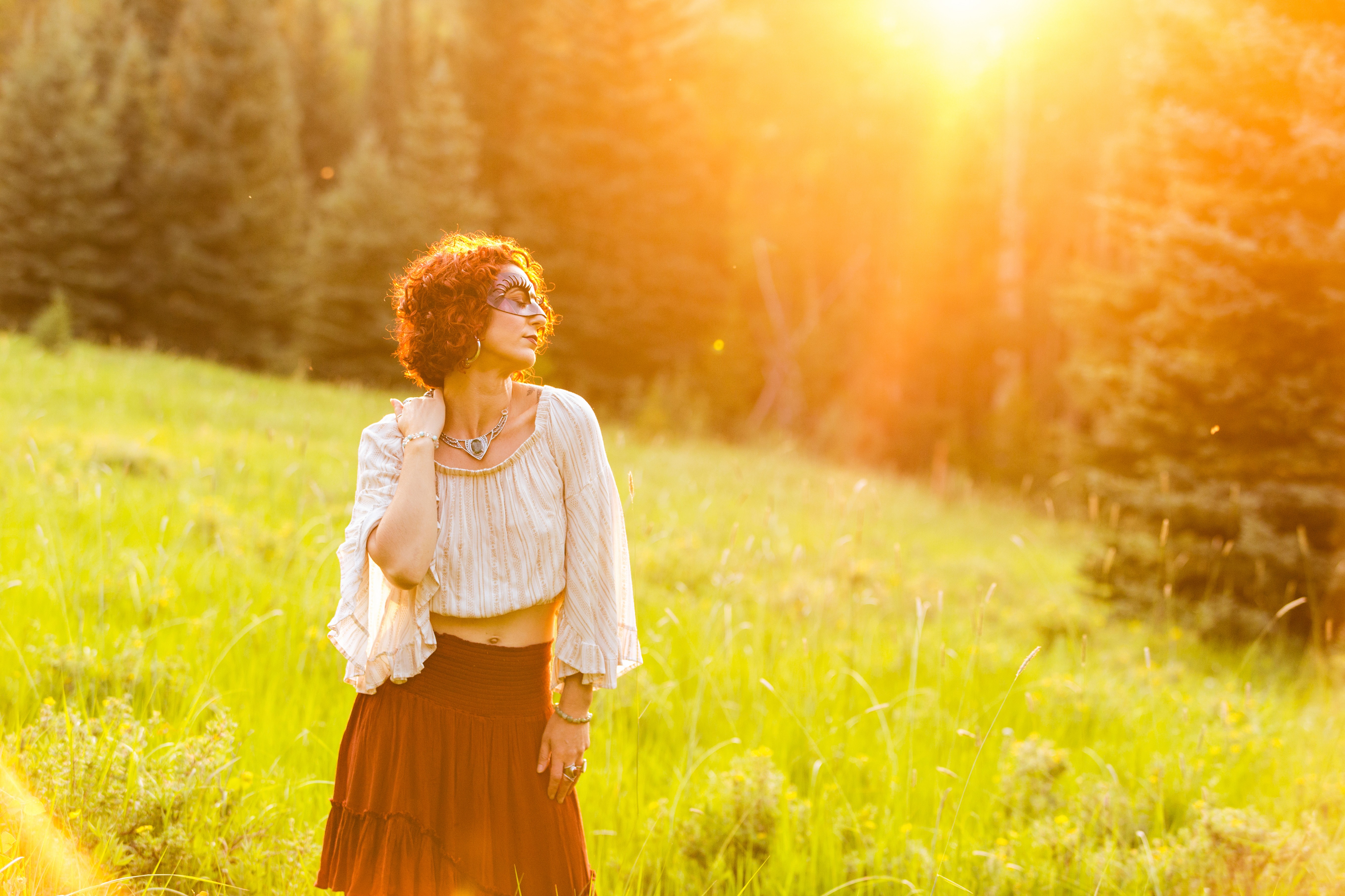 Alara Sage in golden sunlight